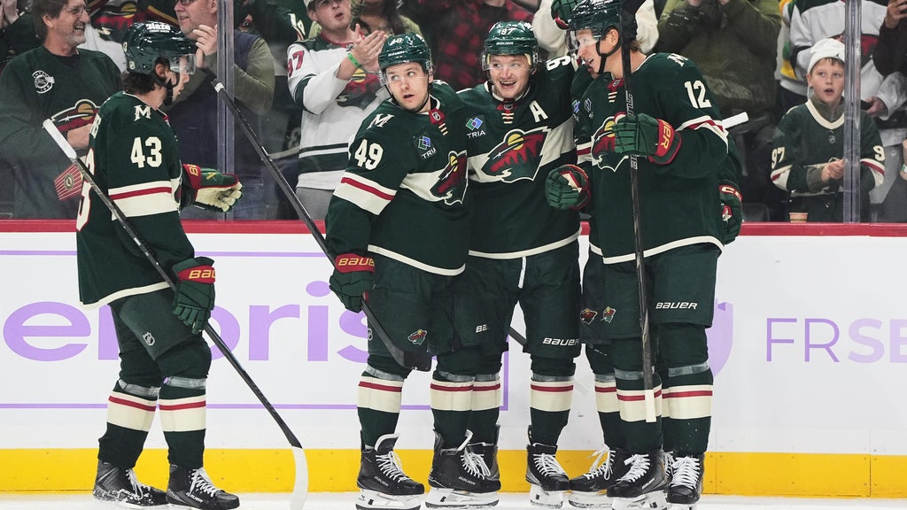 Kaprizov, Wallstedt lead Minnesota Wild to 2-1 victory over Columbus Blue Jackets — WCCO / CBS Minnesota, White Bear Lake Sports news