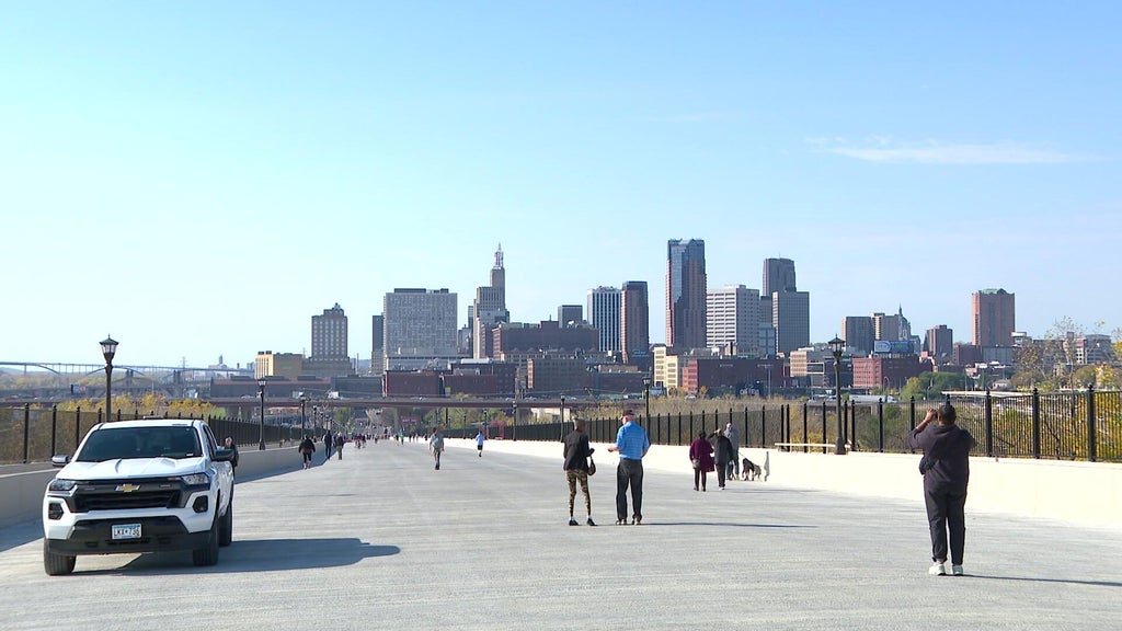 Kellogg Bridge set to open in St Paul after multi-year construction — WCCO / CBS Minnesota, White Bear Lake Government news