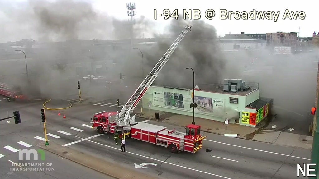 Crews respond to fire at building in north Minneapolis — WCCO / CBS Minnesota, White Bear Lake Community news