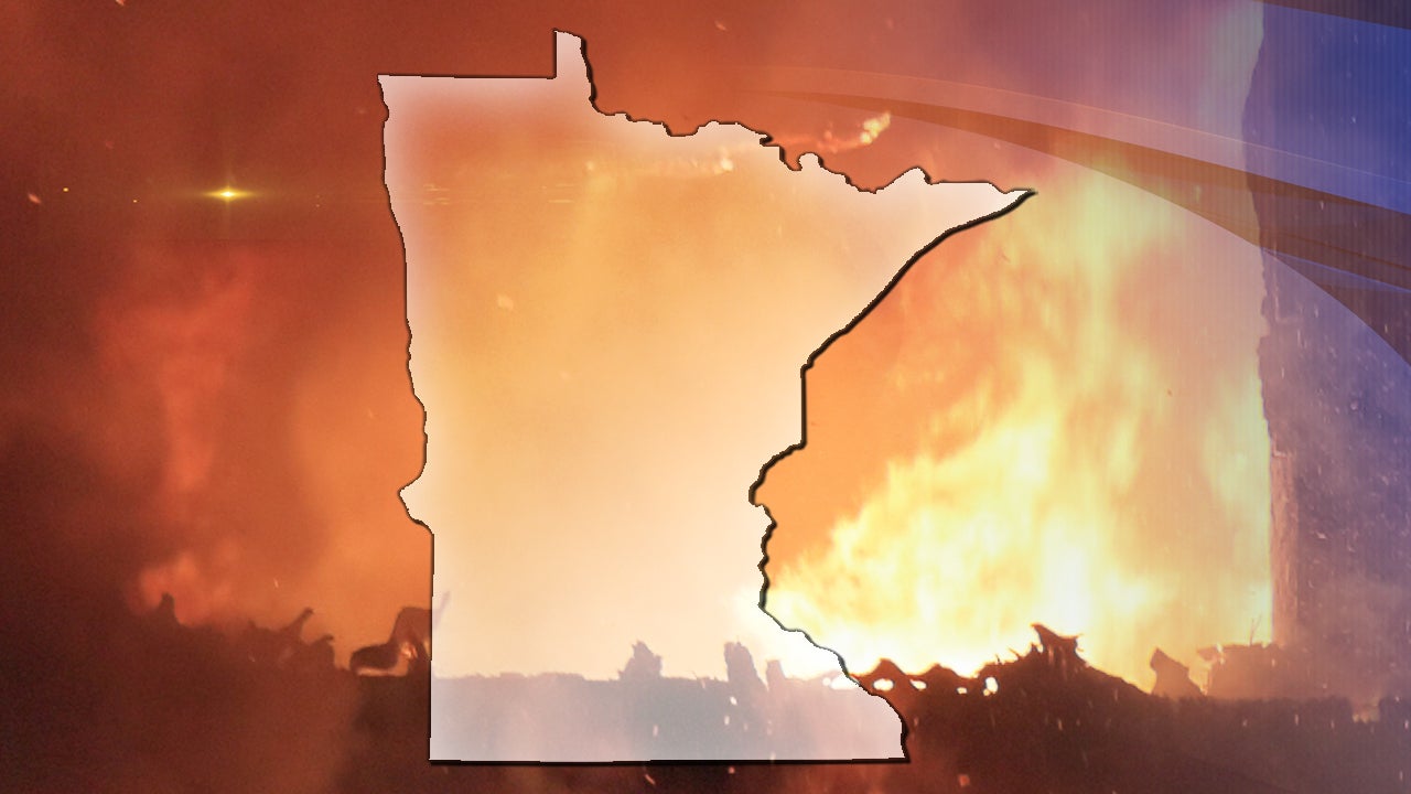 Large fire reported in the Sherburne National Wildlife Refuge — KSTP 5, White Bear Lake Community news
