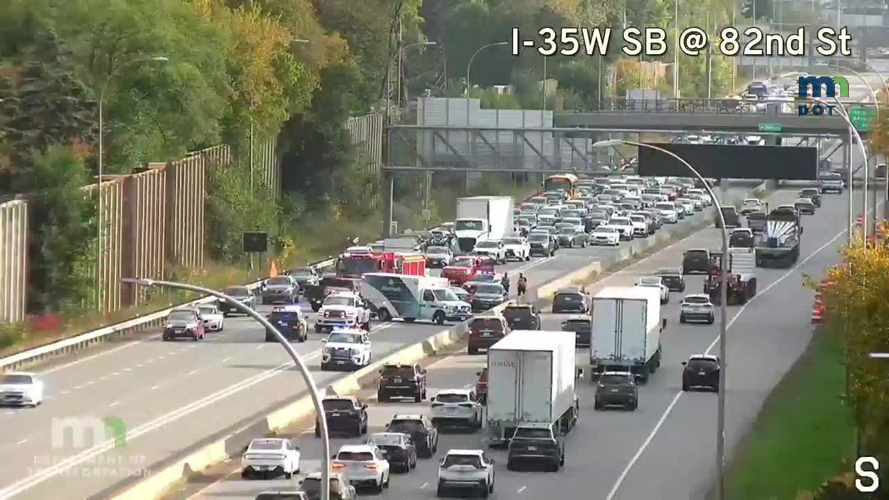 1 seriously injured after 3-vehicle crash on I-35W in Bloomington — KSTP 5, White Bear Lake Health news