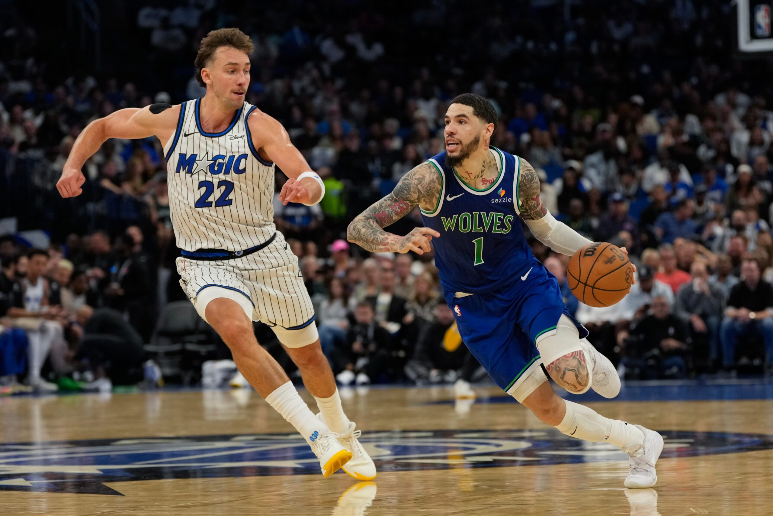 Despite low output from Anthony Edwards, Timberwolves dominate glass and roll Magic 115-93 — KSTP 5, White Bear Lake Sports news