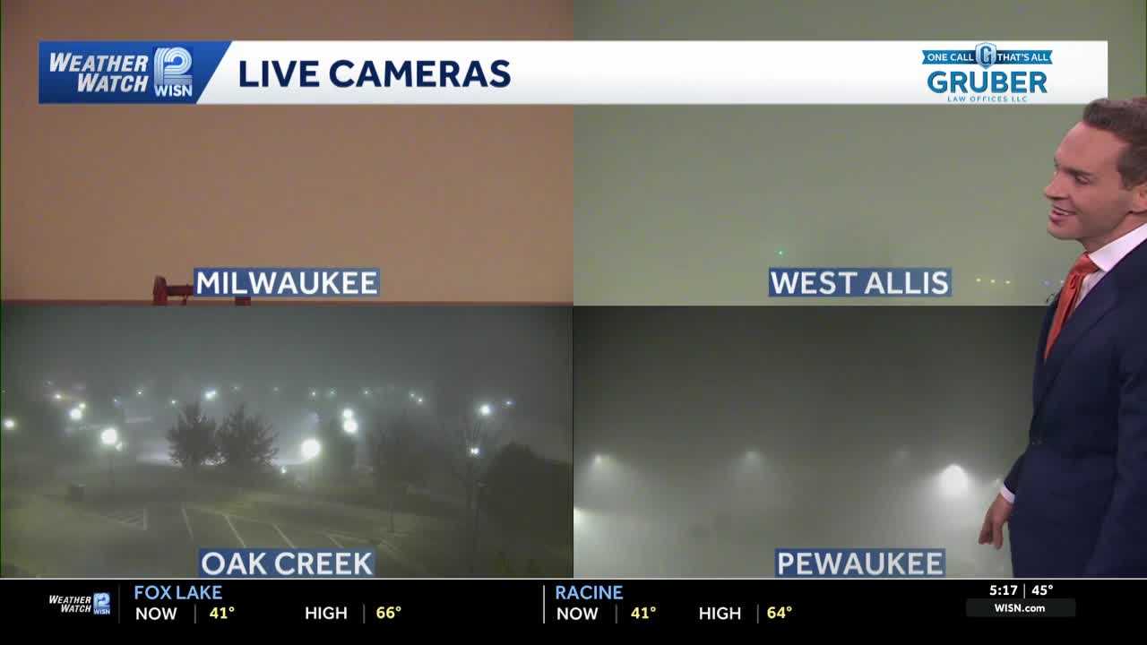 Impact Day: Dense fog in southeast Wisconsin — WISN 12 Milwaukee, White Bear Lake Community news