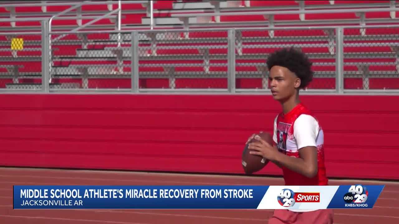 12-year-old football player recovering after spinal cord stroke — WESH 2 Orlando, White Bear Lake Sports news