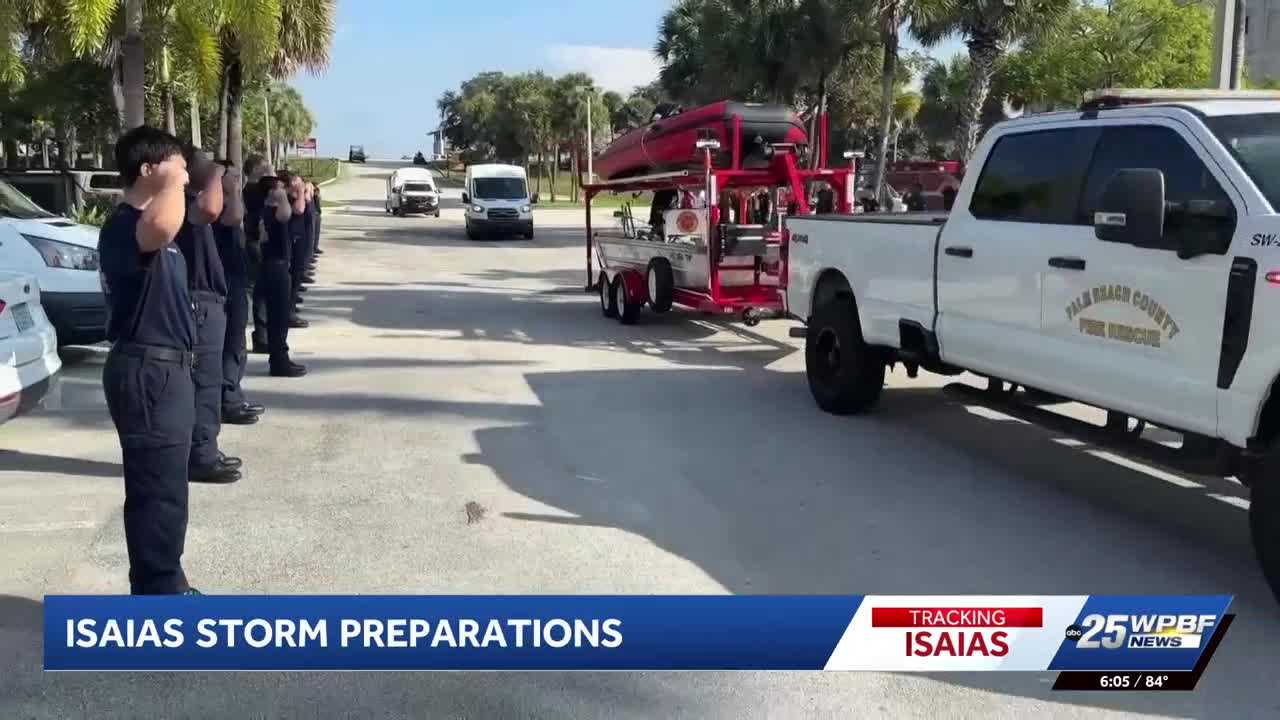 'Very proud feeling': Florida rescue teams deploy to Panhandle ahead of Hurricane Isaias — WPBF West Palm Beach, White Bear Lake Sports news
