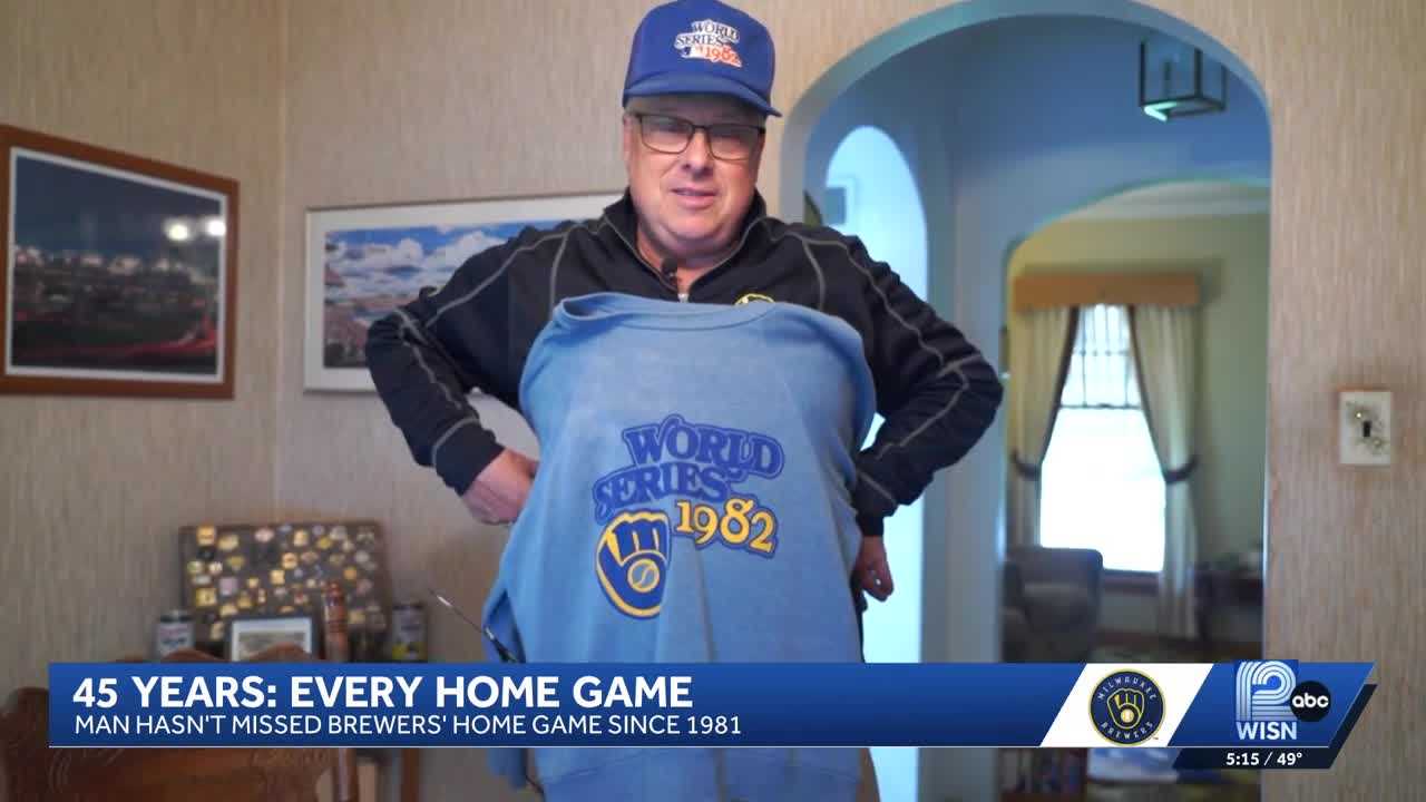 He hasn't missed a game since 1981, now he's hoping for a World Series win — WISN 12 Milwaukee, White Bear Lake Sports news