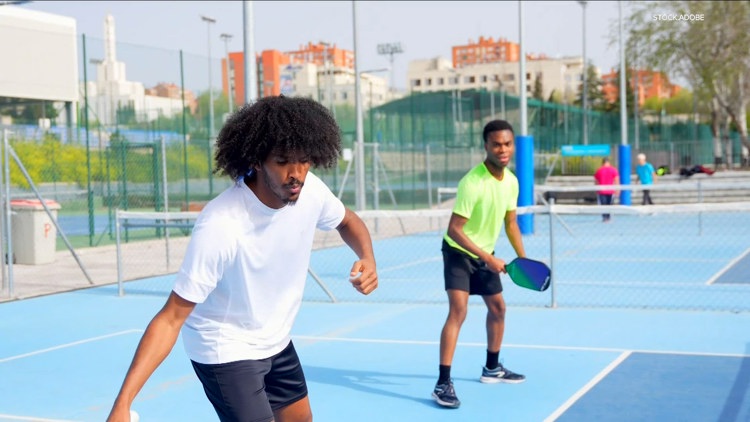 Smashing Stigma: Pickleball for men's mental health — KARE 11 Local, White Bear Lake Health news