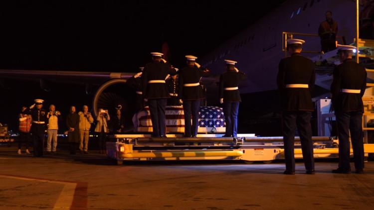 Minnesota Marine killed in WWII welcomed home after 84 years — KARE 11 Local, White Bear Lake Community news