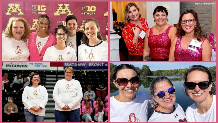 Firefly Sisterhood: Connecting breast cancer patients with mentors nationwide — KARE 11 Local, White Bear Lake Community news