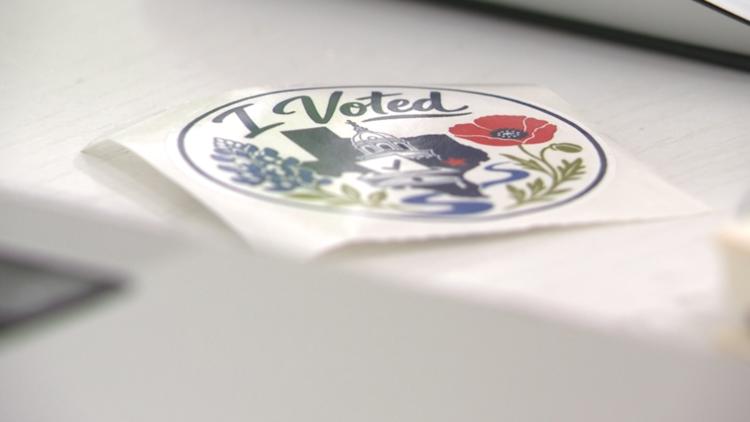 Too young to vote, but making her mark | Williamson County teen designs winning 'I Voted' sticker — KVUE (Austin), White Bear Lake Schools news