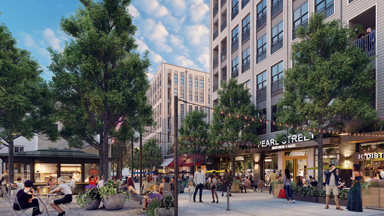 Proposed Pearl Square open-container district would let visitors walk with drinks in designated areas — First Coast News Local, White Bear Lake Government news