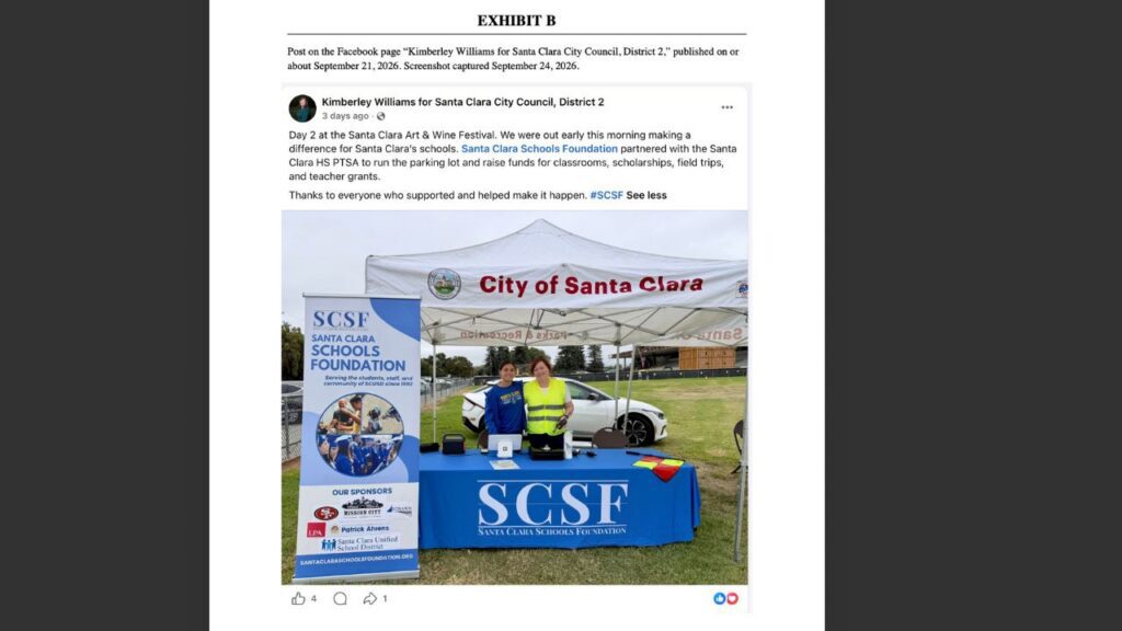 Santa Clara candidate faces complaint over campaign post — San Jose Spotlight, White Bear Lake Technology news