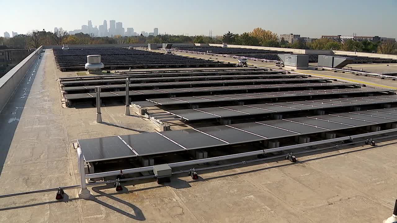 Minnesota nearing 400 solar-powered schools, 23 electric school buses purchased — FOX 9, White Bear Lake Schools news
