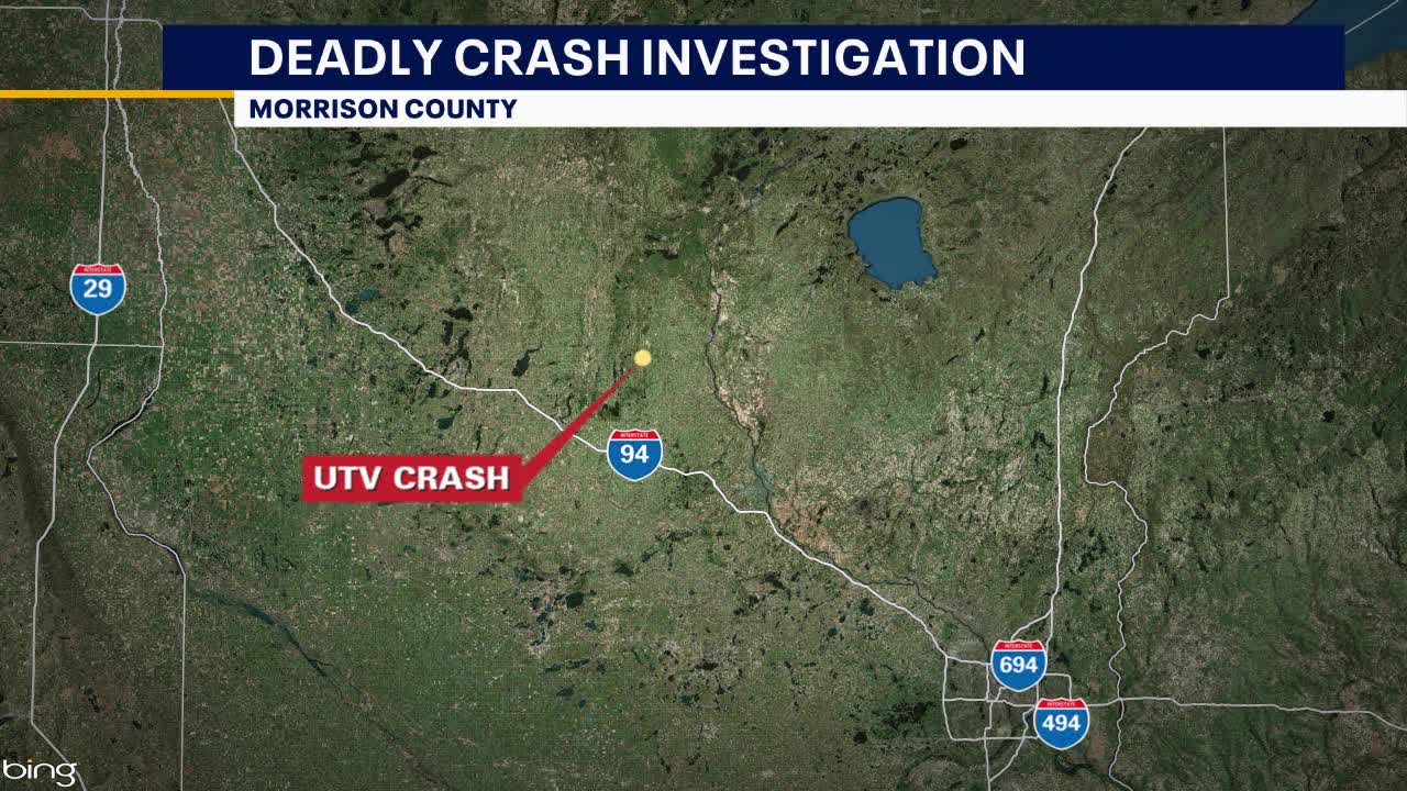 Morrison County crash: 2 ejected from UTV in deadly rollover — FOX 9, White Bear Lake Community news