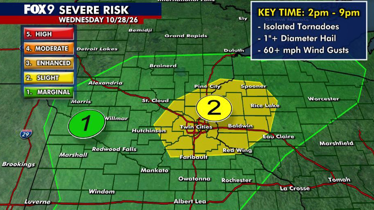 Minnesota weather: Mild and humid with strong storms possible Wednesday — White Bear Lake Community news