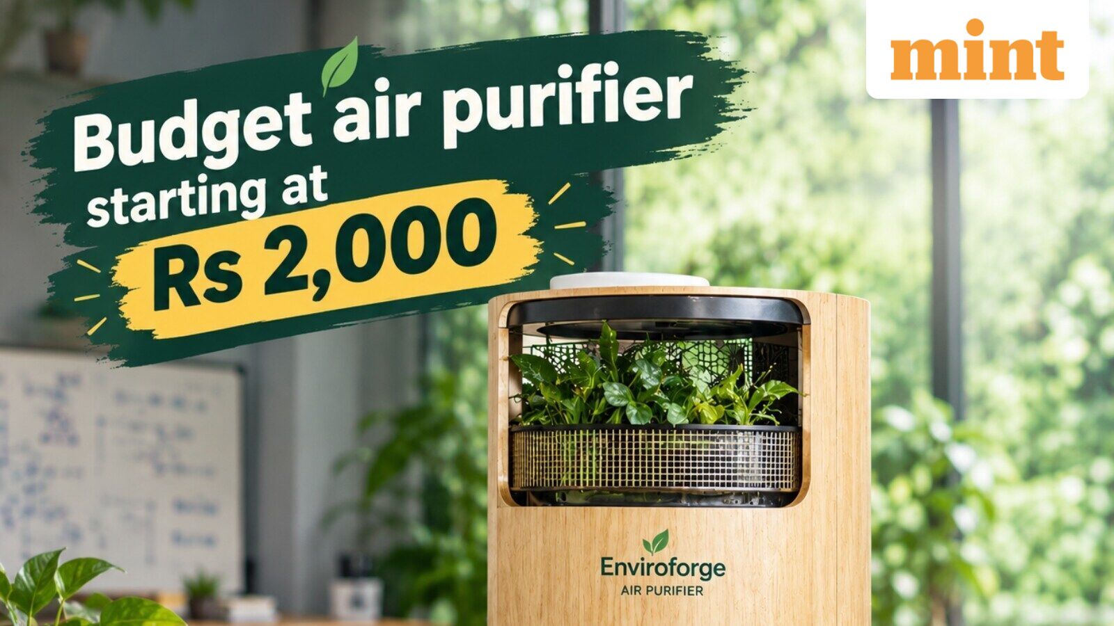 IIT Bombay scholar builds low cost air purifier starting at ₹2,000, can bring down AQI by 85% - How he did it? Details — Mint India, White Bear Lake Technology news